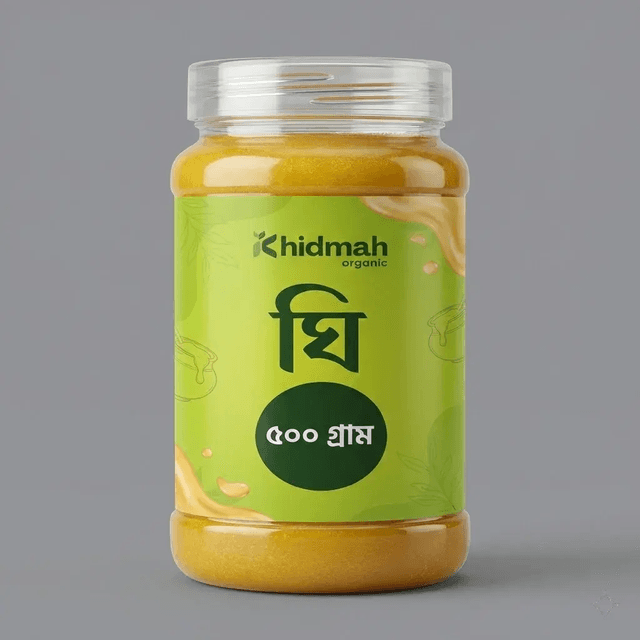 <p>খিদমাহ প্রিমিয়াম গাওয়া ঘি (Premium Cow Ghee)</p>